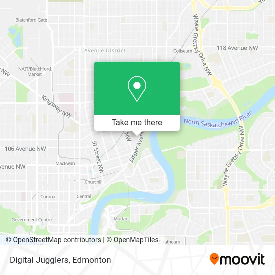 Digital Jugglers map