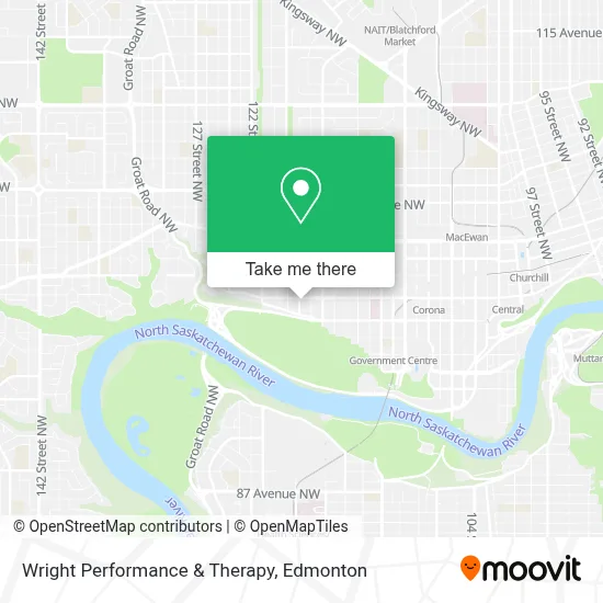 Wright Performance & Therapy map
