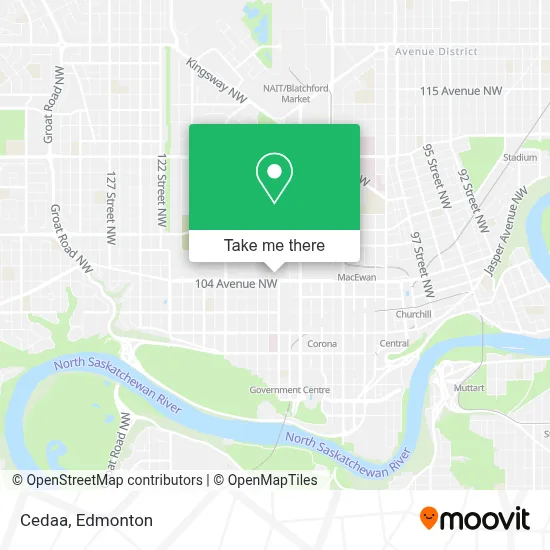 Cedaa map