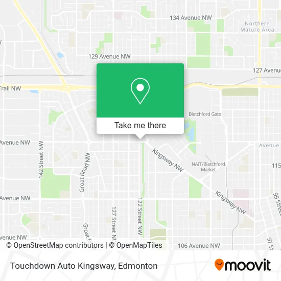 Touchdown Auto Kingsway map