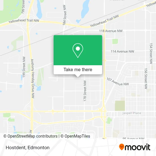 Hostdent map