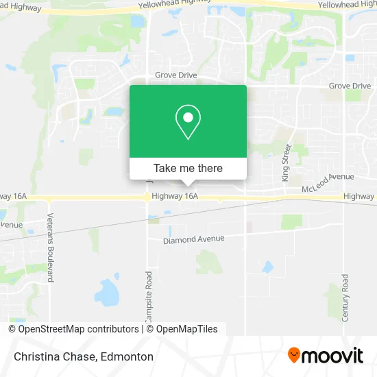 Christina Chase map
