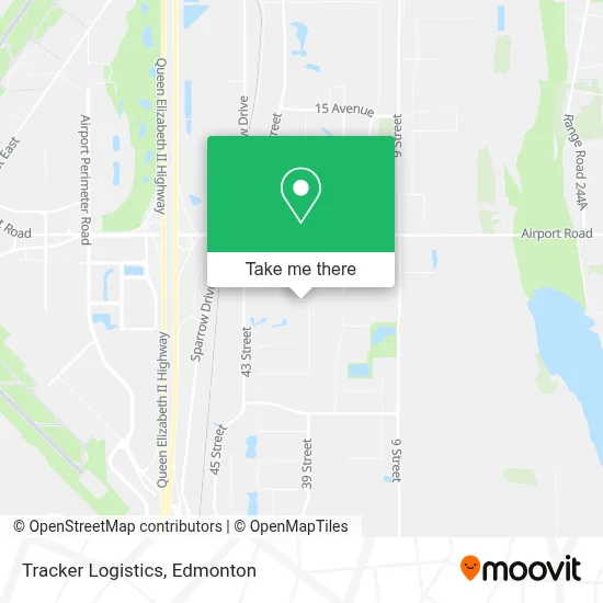 Tracker Logistics map