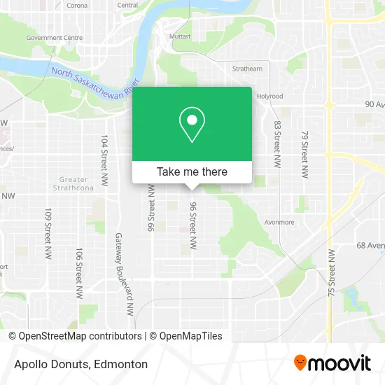 Apollo Donuts map