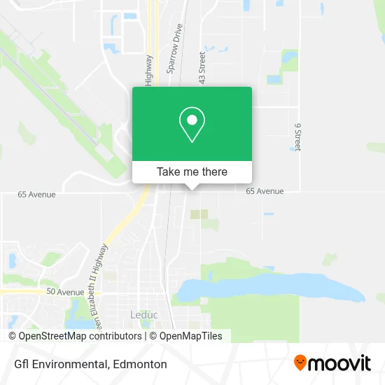 Gfl Environmental map