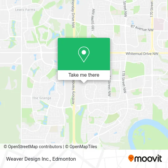 Weaver Design Inc. map