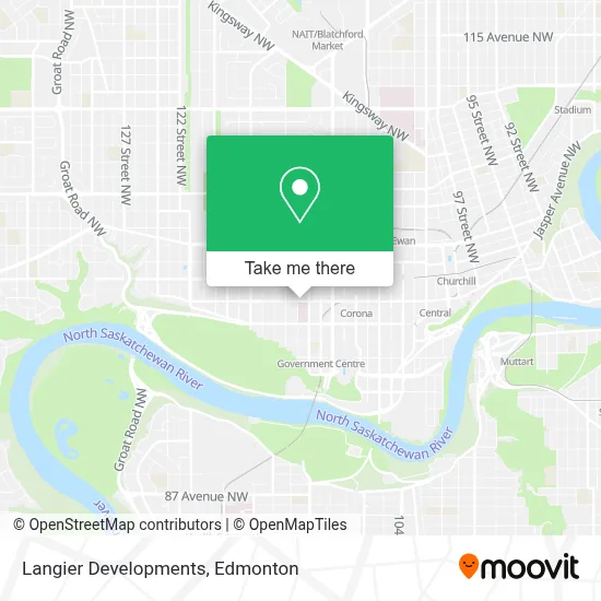 Langier Developments map