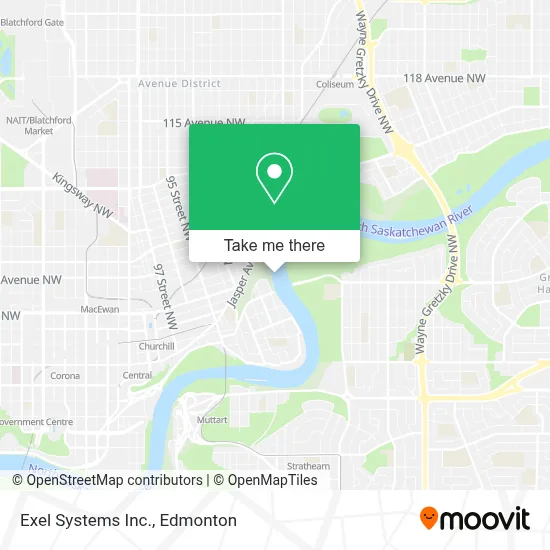Exel Systems Inc. map