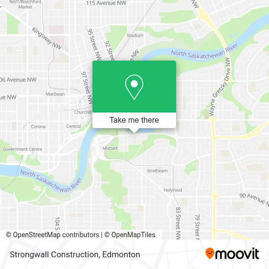 Strongwall Construction map