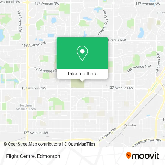 Flight Centre map