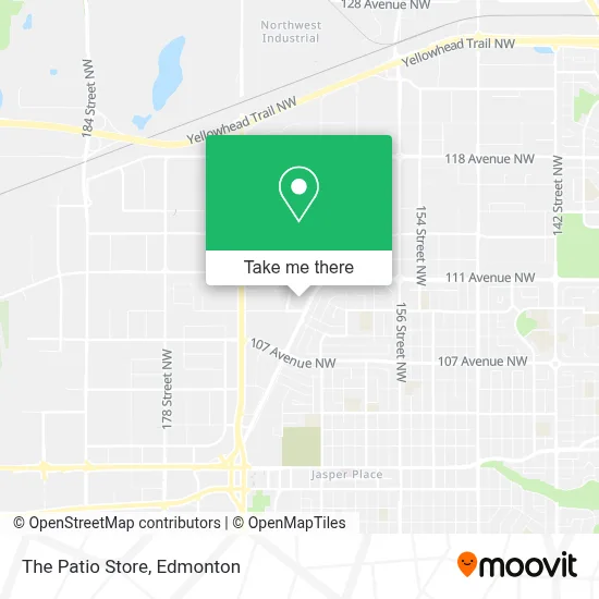 The Patio Store map