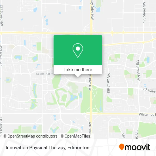 Innovation Physical Therapy map