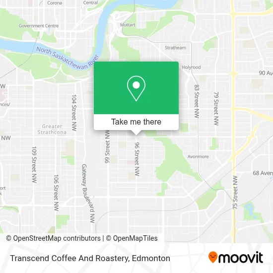Transcend Coffee And Roastery map