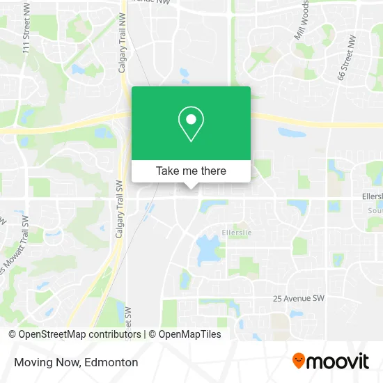 Moving Now map