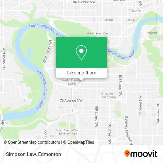 Simpson Law map