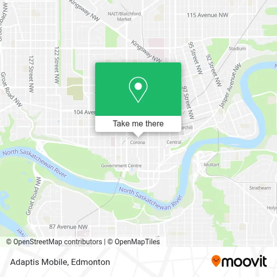 Adaptis Mobile map