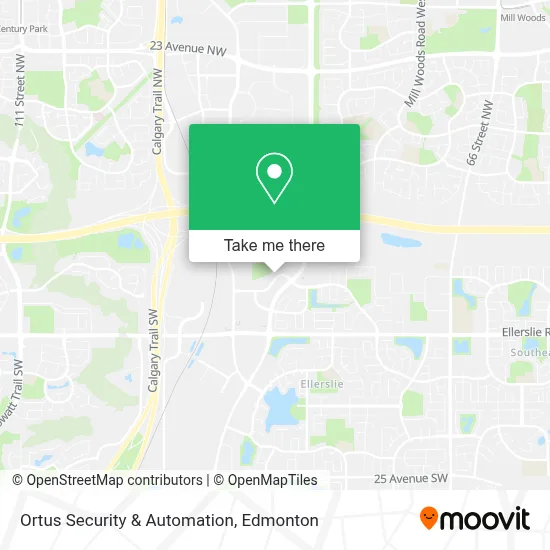 Ortus Security & Automation map