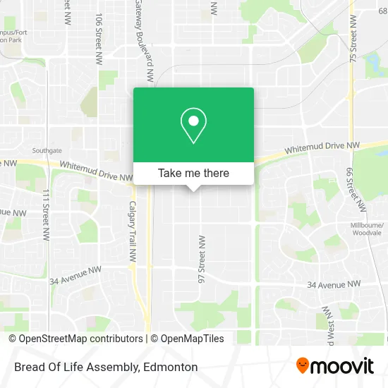 Bread Of Life Assembly map