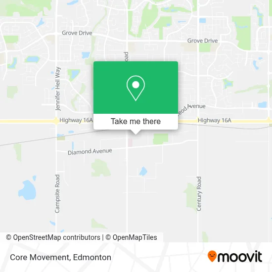 Core Movement map