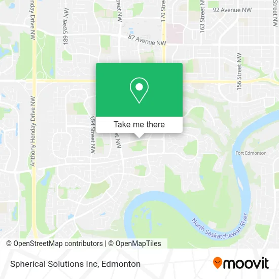 Spherical Solutions Inc map