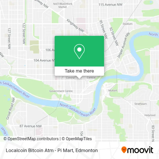 Localcoin Bitcoin Atm - Pi Mart map