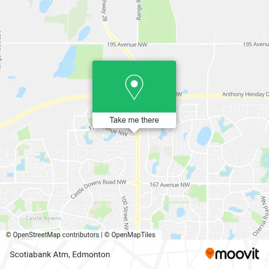 Scotiabank Atm map