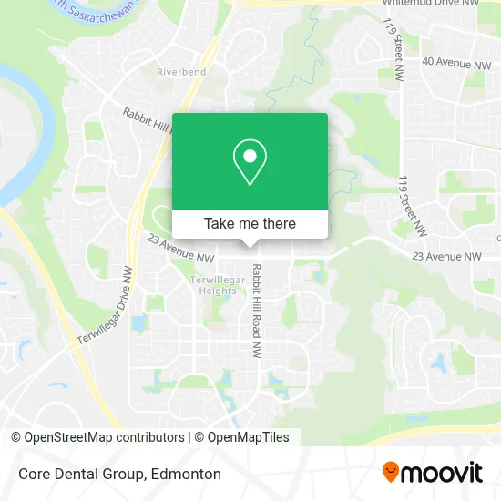 Core Dental Group map