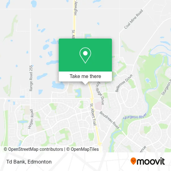 Td Bank map