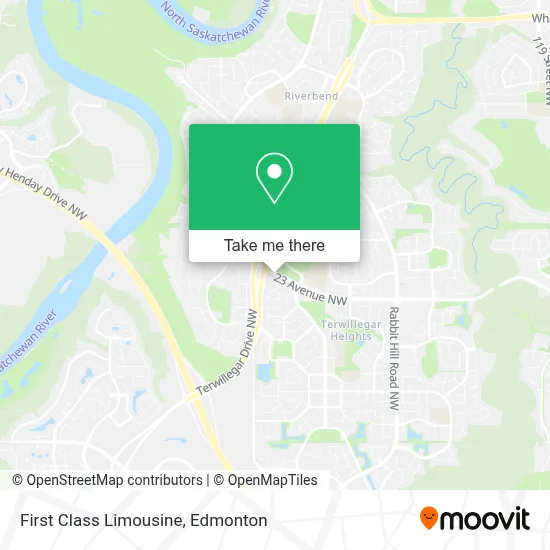 First Class Limousine map