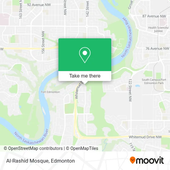 Al-Rashid Mosque map