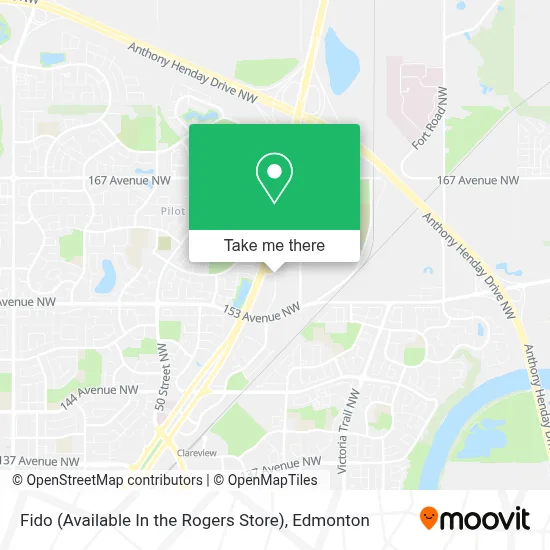 Fido (Available In the Rogers Store) map