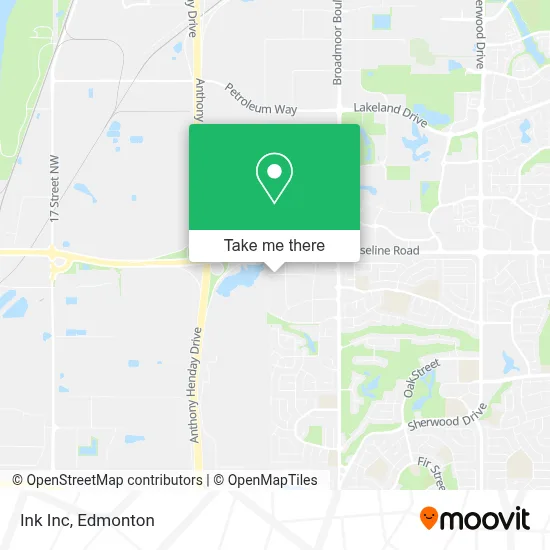 Ink Inc map