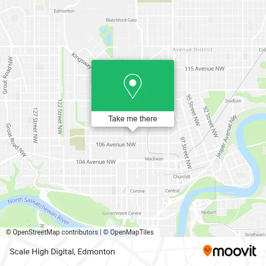 Scale High Digital map
