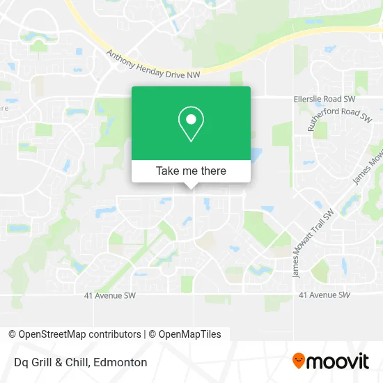 Dq Grill & Chill map