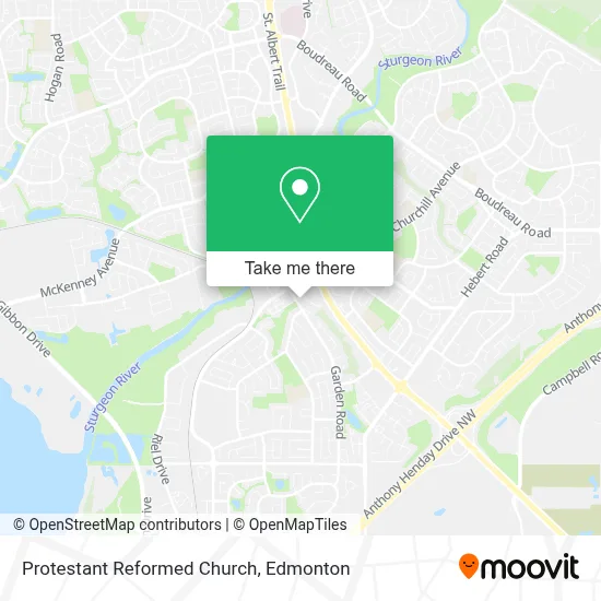Protestant Reformed Church map