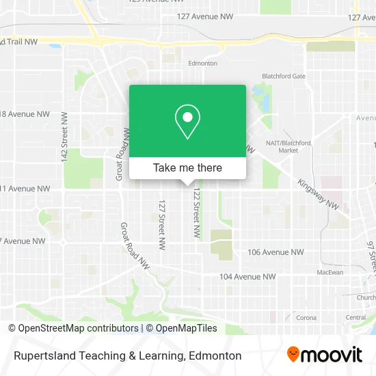 Rupertsland Teaching & Learning map