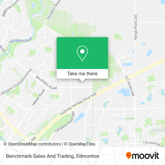 Benchmark Sales And Trading map