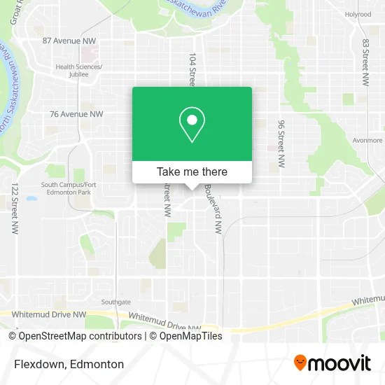 Flexdown map