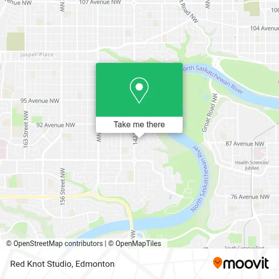 Red Knot Studio map