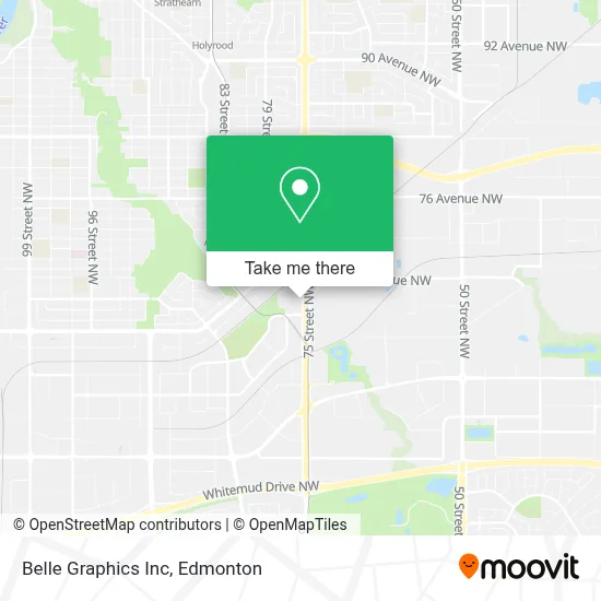 Belle Graphics Inc map