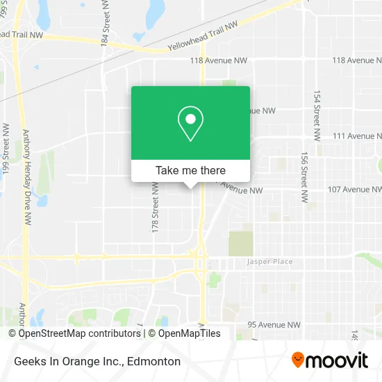 Geeks In Orange Inc. map