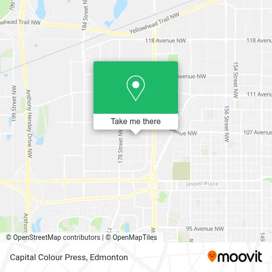 Capital Colour Press map