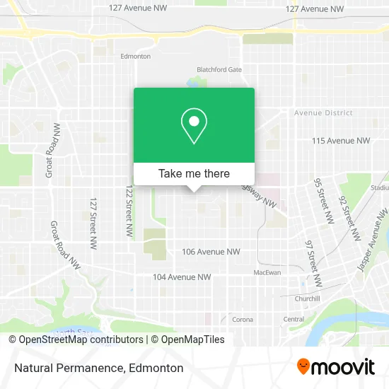 Natural Permanence map