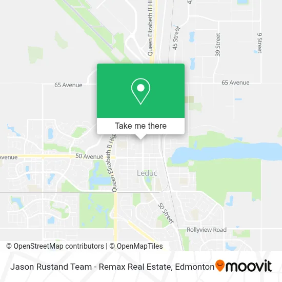 Jason Rustand Team - Remax Real Estate map