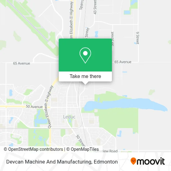Devcan Machine And Manufacturing map