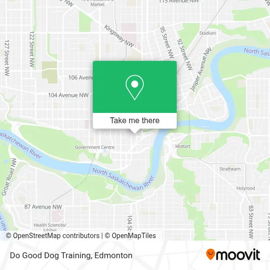 Do Good Dog Training map
