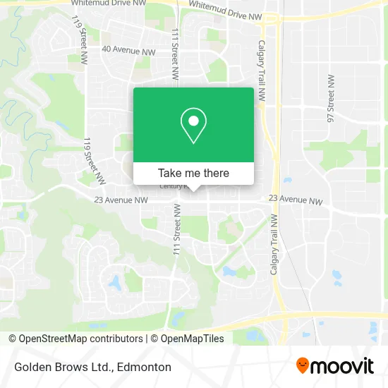 Golden Brows Ltd. map
