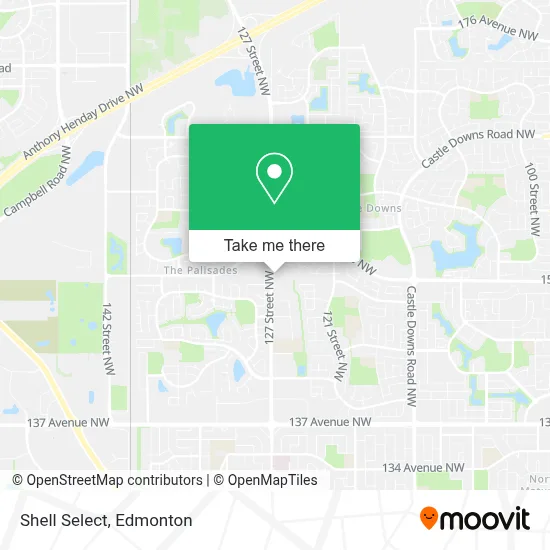 Shell Select map