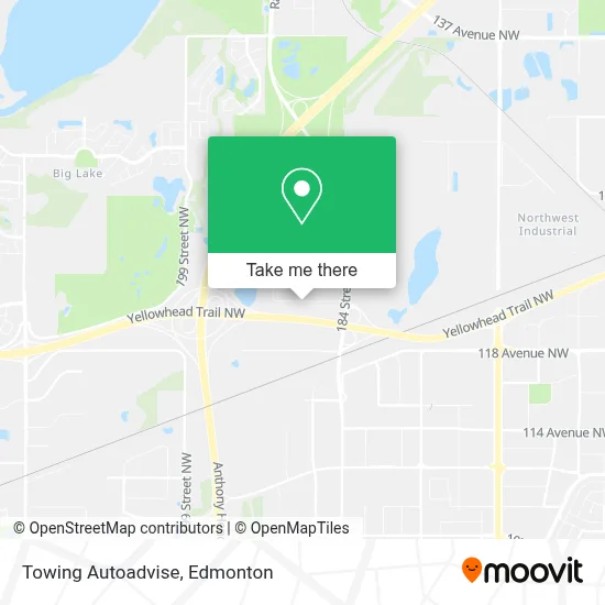 Towing Autoadvise map