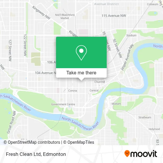 Fresh Clean Ltd map
